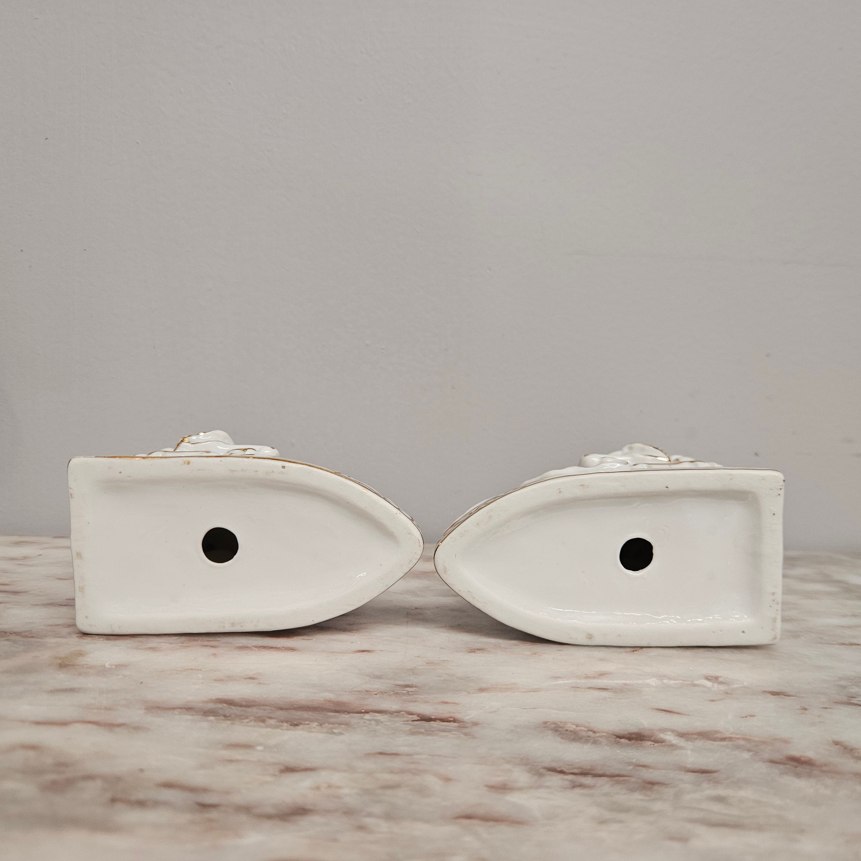Pair of Vintage Porcelain Bookends | Antique & Vintage | Moonee Ponds Antiques | Australia Wide