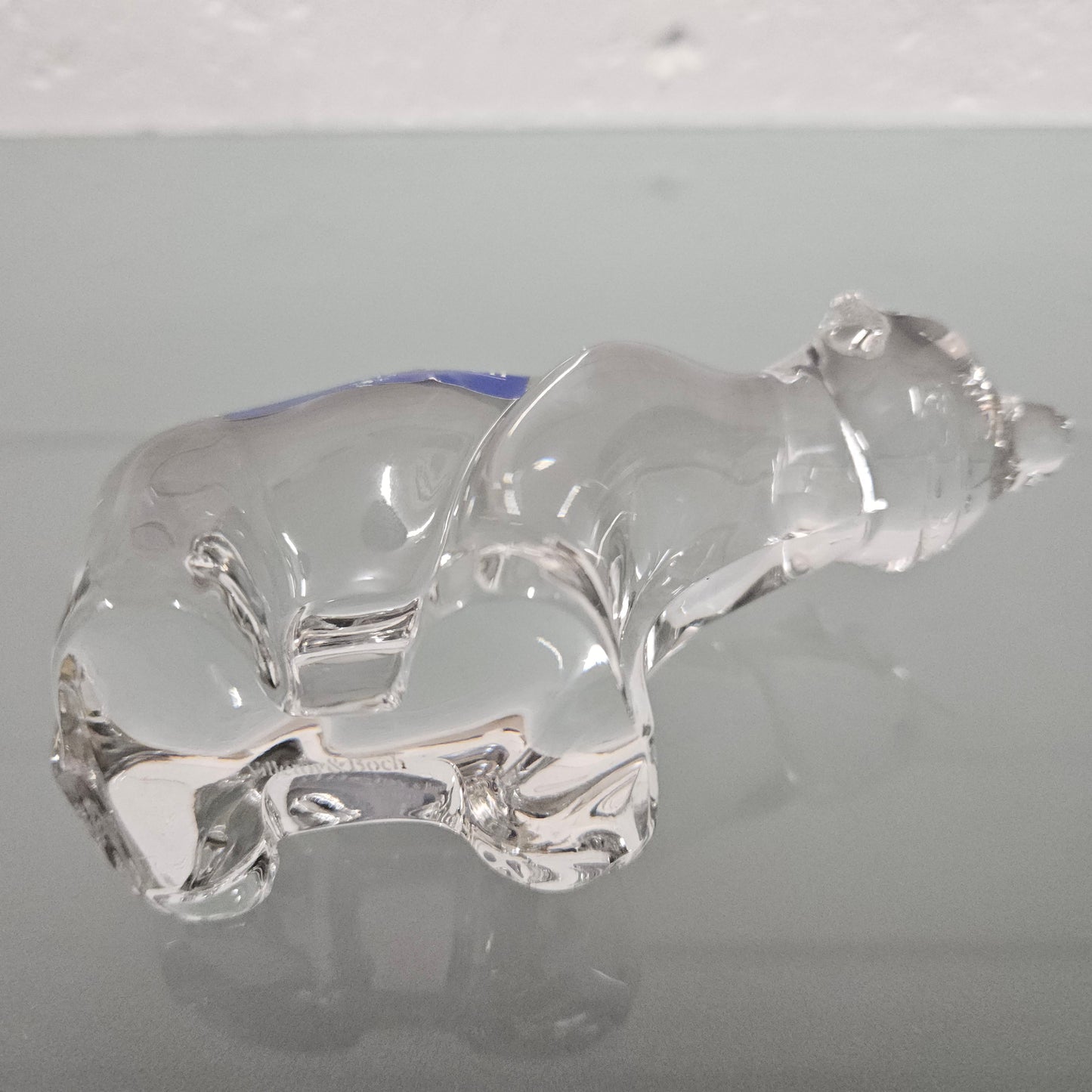 Vileroy & Boch Crystal Bear Paperweight