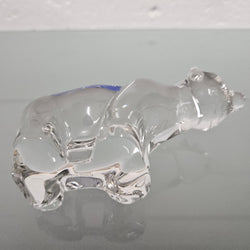 Vileroy & Boch Crystal Bear Paperweight | Antique & Vintage | Moonee Ponds Antiques | Australia Wide Delivery