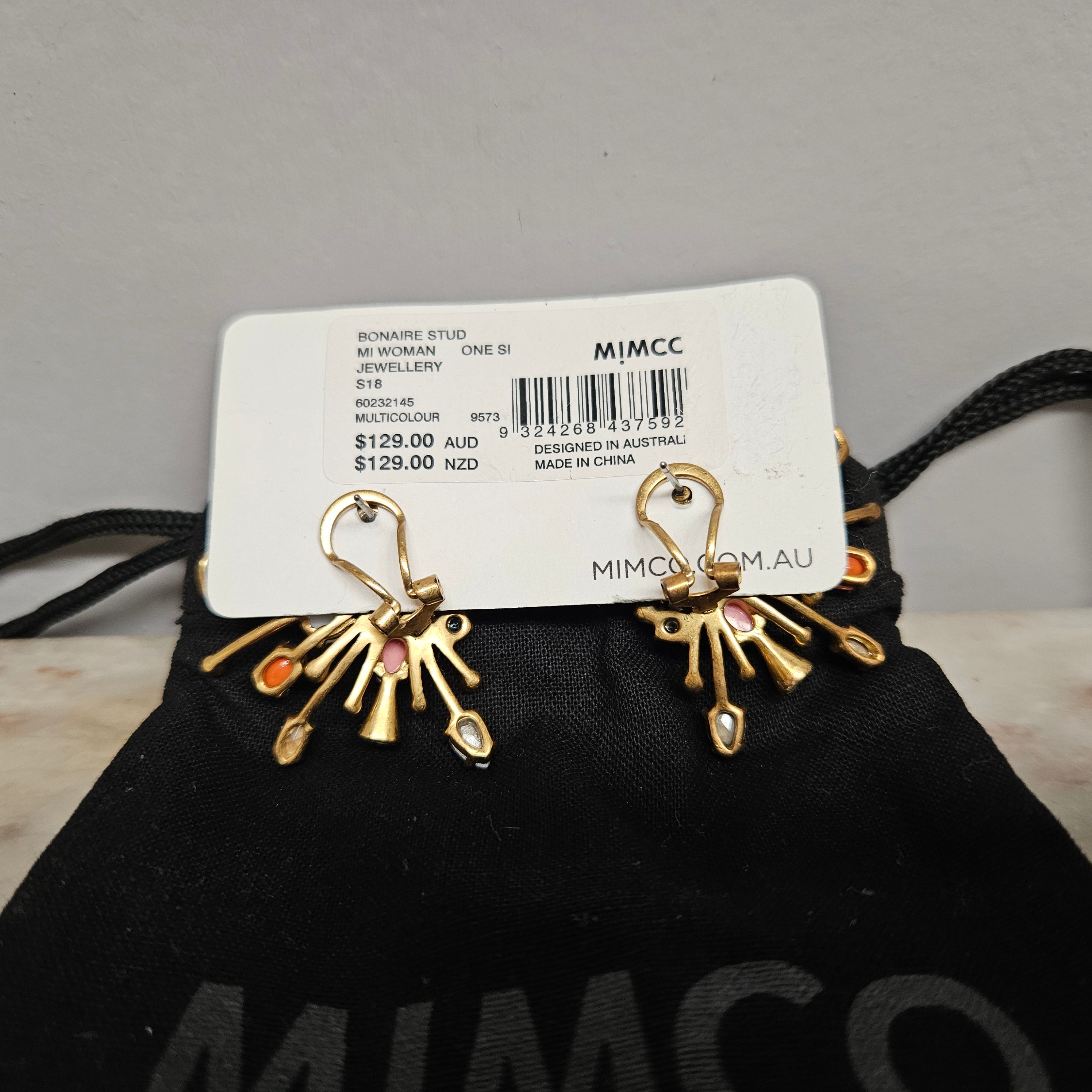 Pair of Vintage "Mimco" earrings | Antique & Vintage | Moonee Ponds Antiques | Australia Wide Delivery