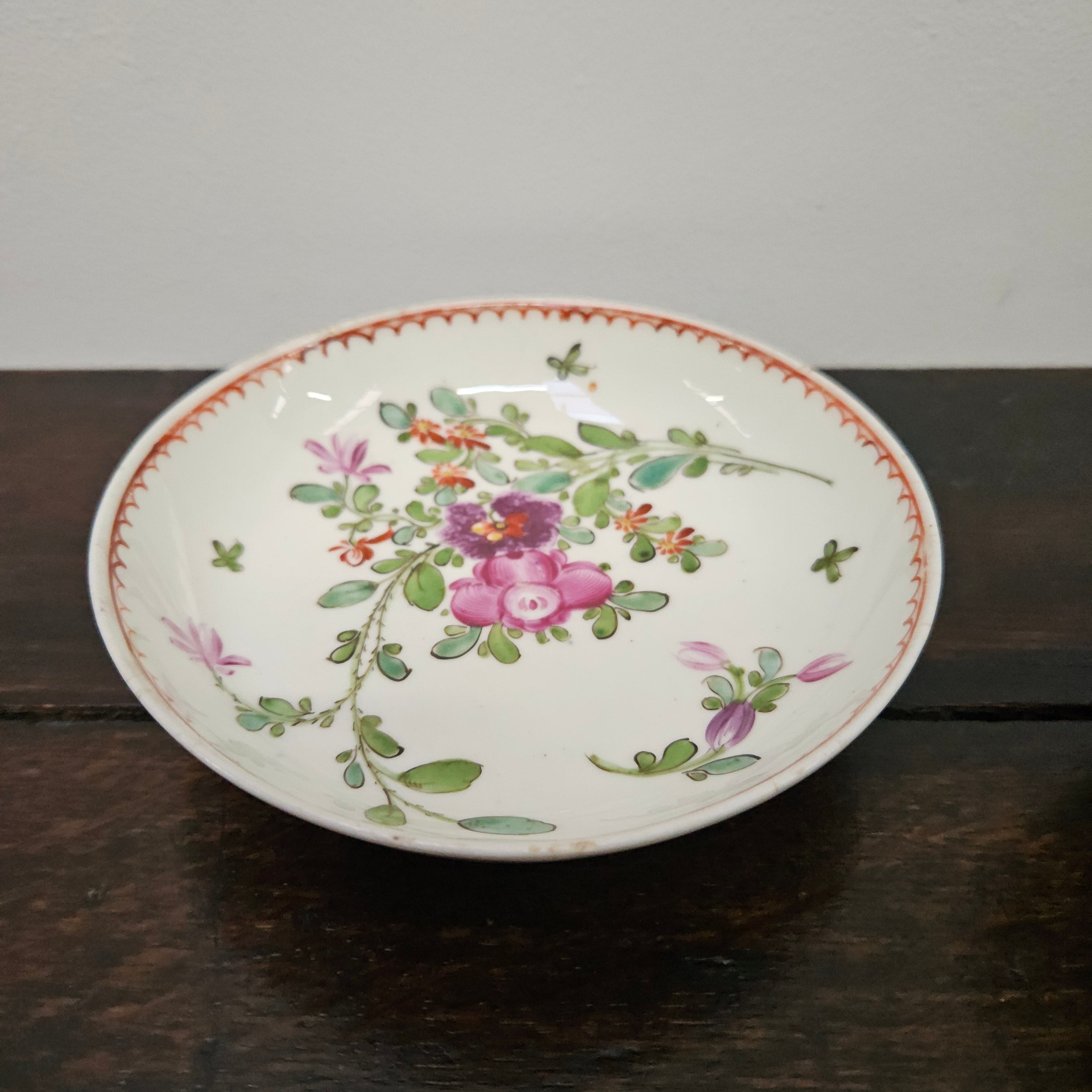 Lowescroft 18th Century Tea Bowl & Saucer | Antique & Vintage | Moonee Ponds Antiques | Australia Wide Delivery