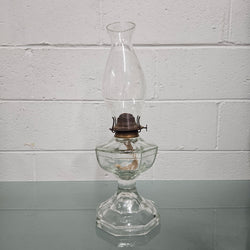 Antique Clear Glass Kero Lamp | Antique & Vintage | Moonee Ponds Antiques | Australia Wide Delivery