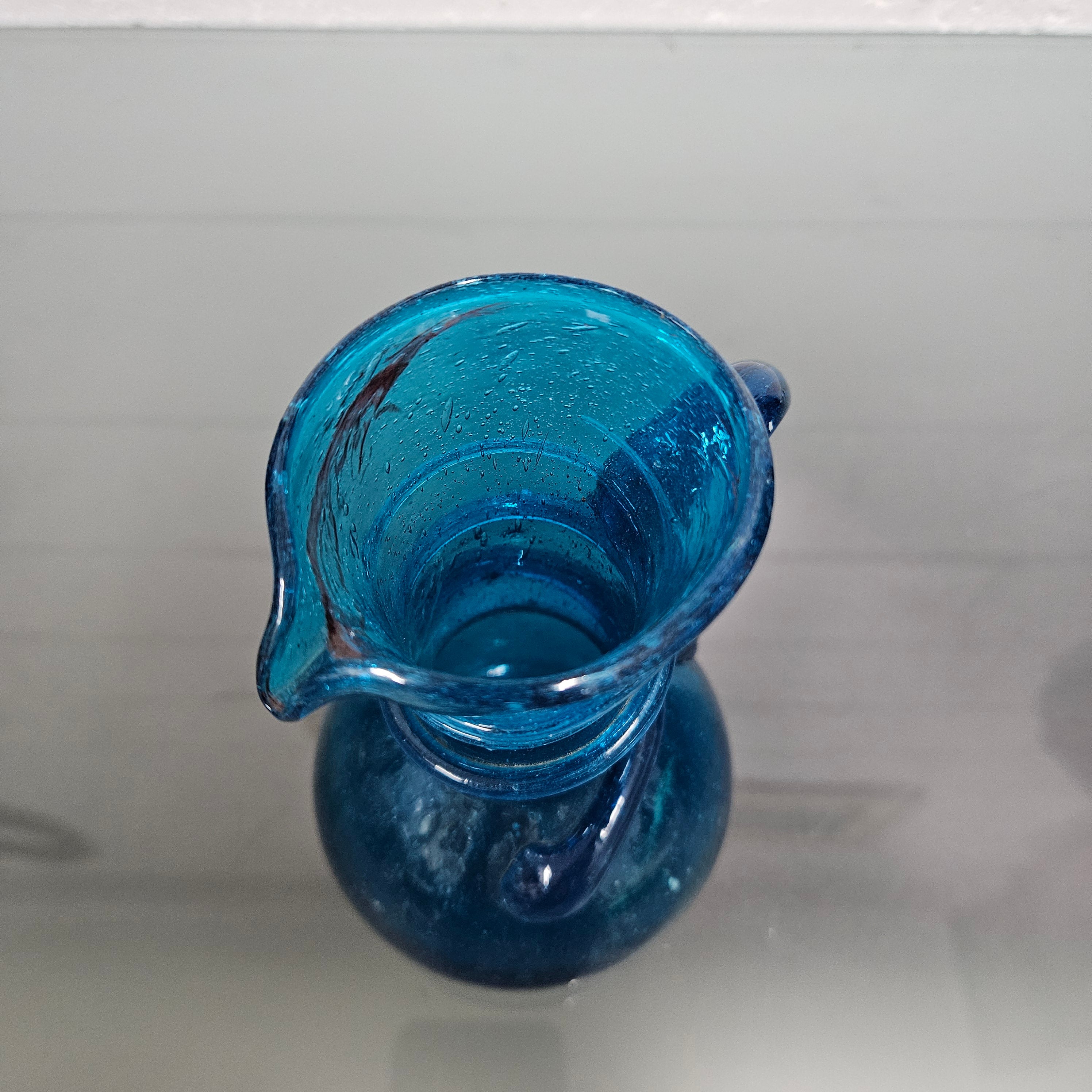 Vintage Hand Blown Bubbled Glass Jug | Antique & Vintage | Moonee Ponds Antiques | Australia Wide Delivery