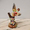 Finch Bird Figurine Crown Staffordshire Signed J T Jones | Antique & Vintage | Moonee Ponds Antiques | Australia Wide Delivery