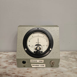Vintage Plessey Ampere Meter In Case