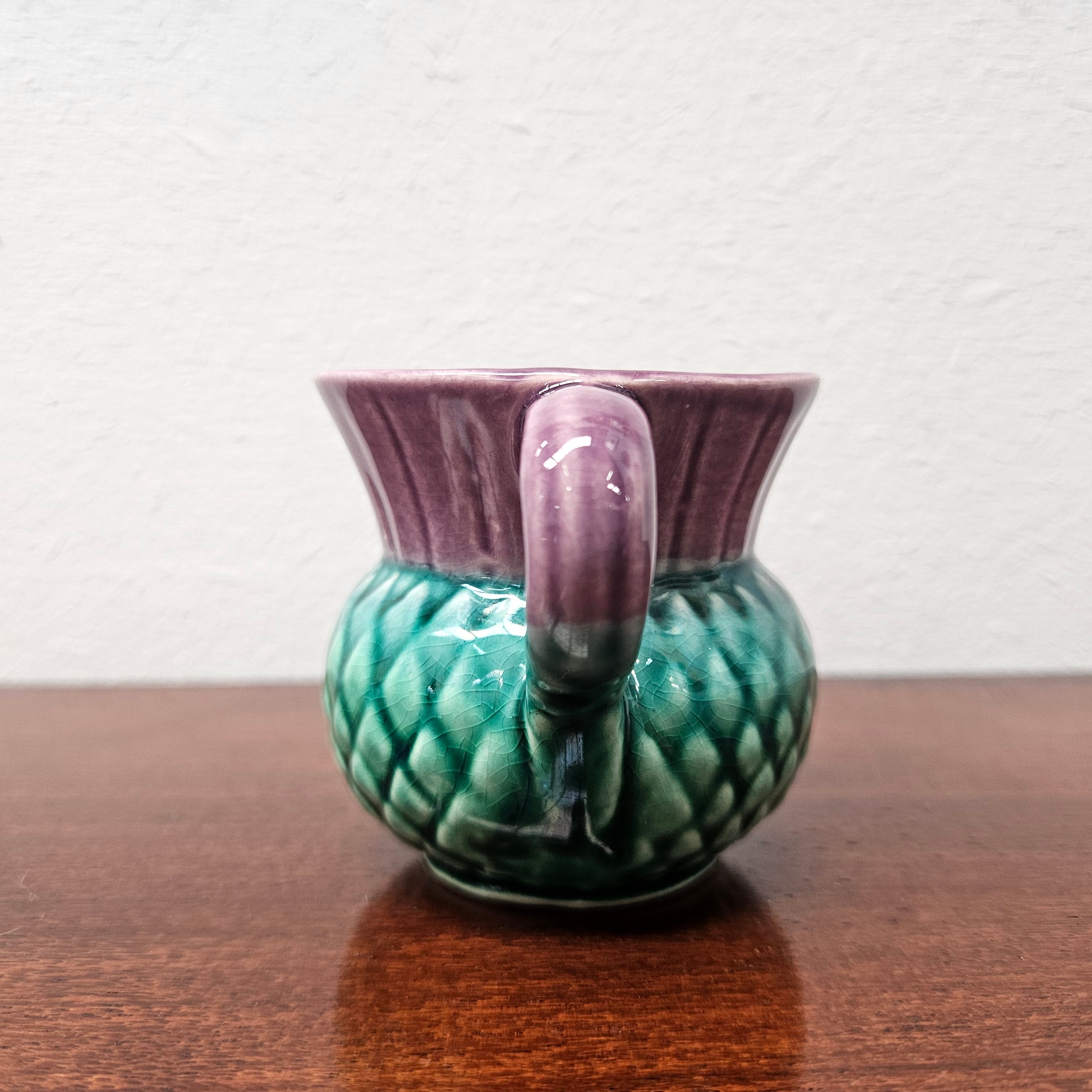 Attractive Campsie Ware Scottish Thistle Small Jug | Antique & Vintage | Moonee Ponds Antiques | Australia Wide Delivery