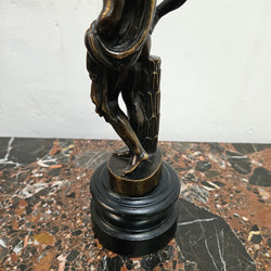 French 19th Century Bronze Of Antinous On Base | Antique & Vintage | Moonee Ponds Antiques | Australia Wide Delivery