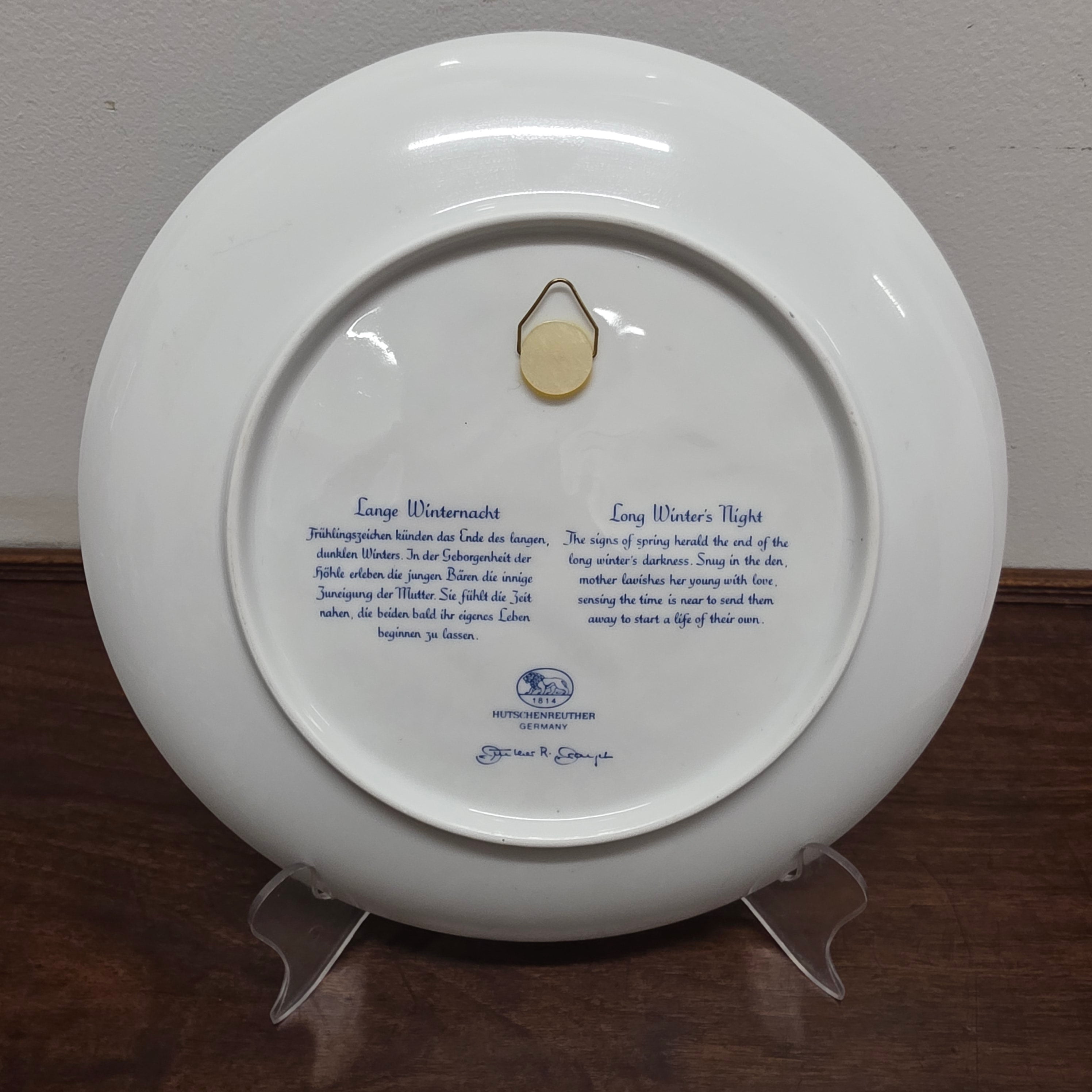 Vintage Hutschenreuther 1977 Display Plate | Antique & Vintage | Moonee Ponds Antiques | Australia Wide Delivery