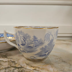 18th Century Worchester Cup & Saucer | Antique & Vintage | Moonee Ponds Antiques | Australia Wide Delivery