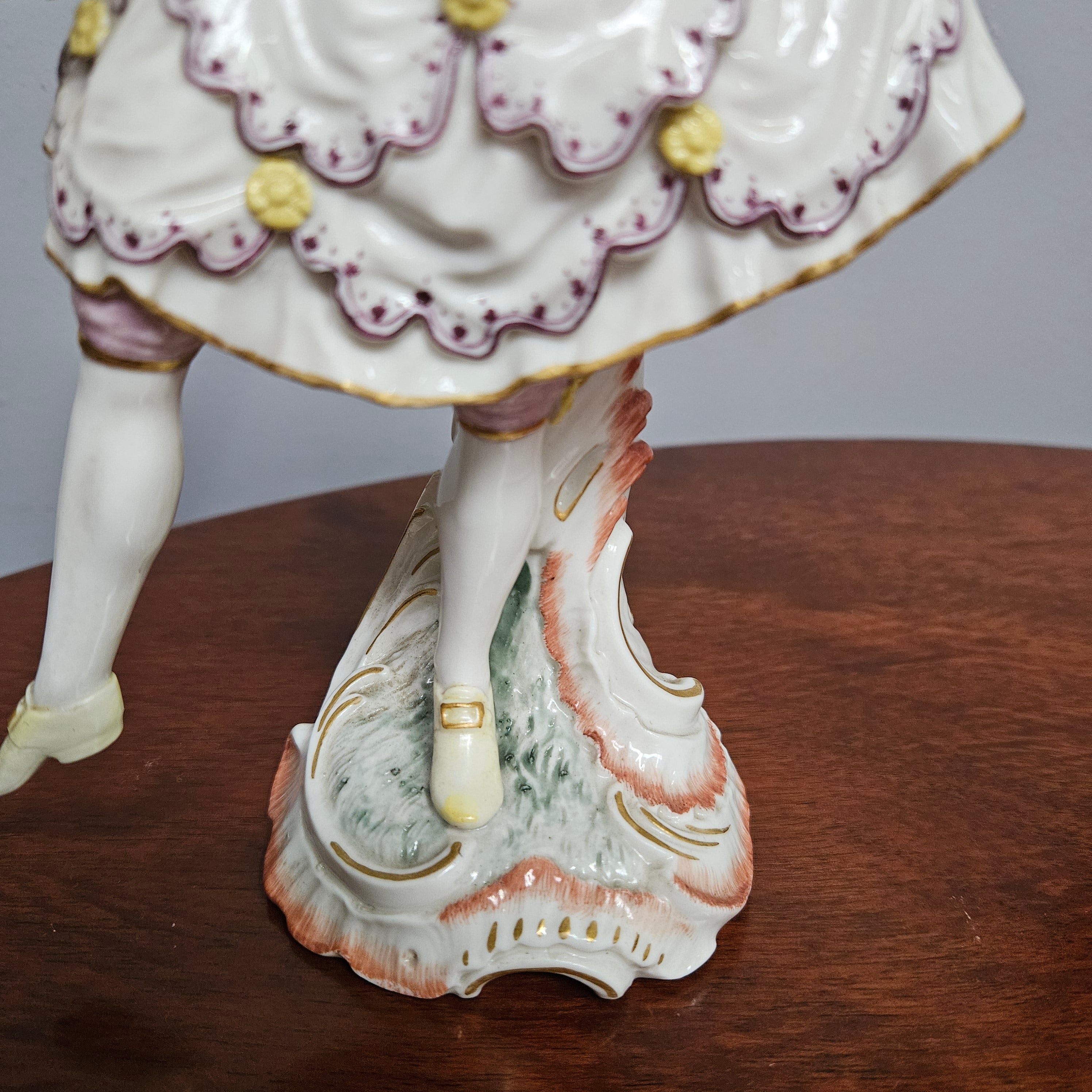Rare Nymphenberg Antique Rococo Style Figure