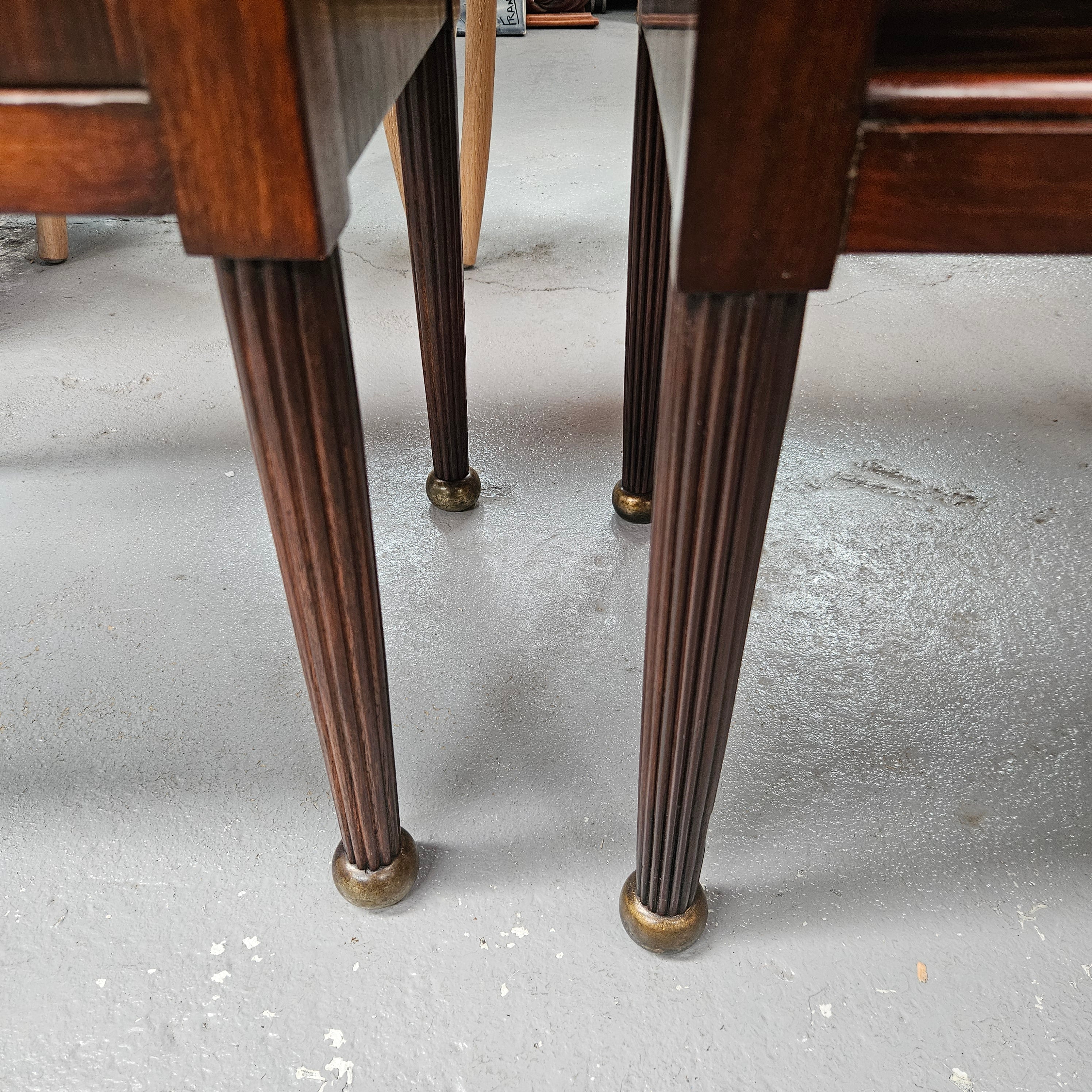 Elegant Pair of French Art Deco Marble Top Bedsides | Antique & Vintage | Moonee Ponds Antiques | Australia Wide Delivery