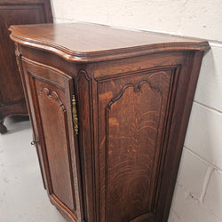 Elegant Louis XV Style French Oak Two Door Side Cupboard | Antique & Vintage | Moonee Ponds Antiques | Australia Wide Delivery