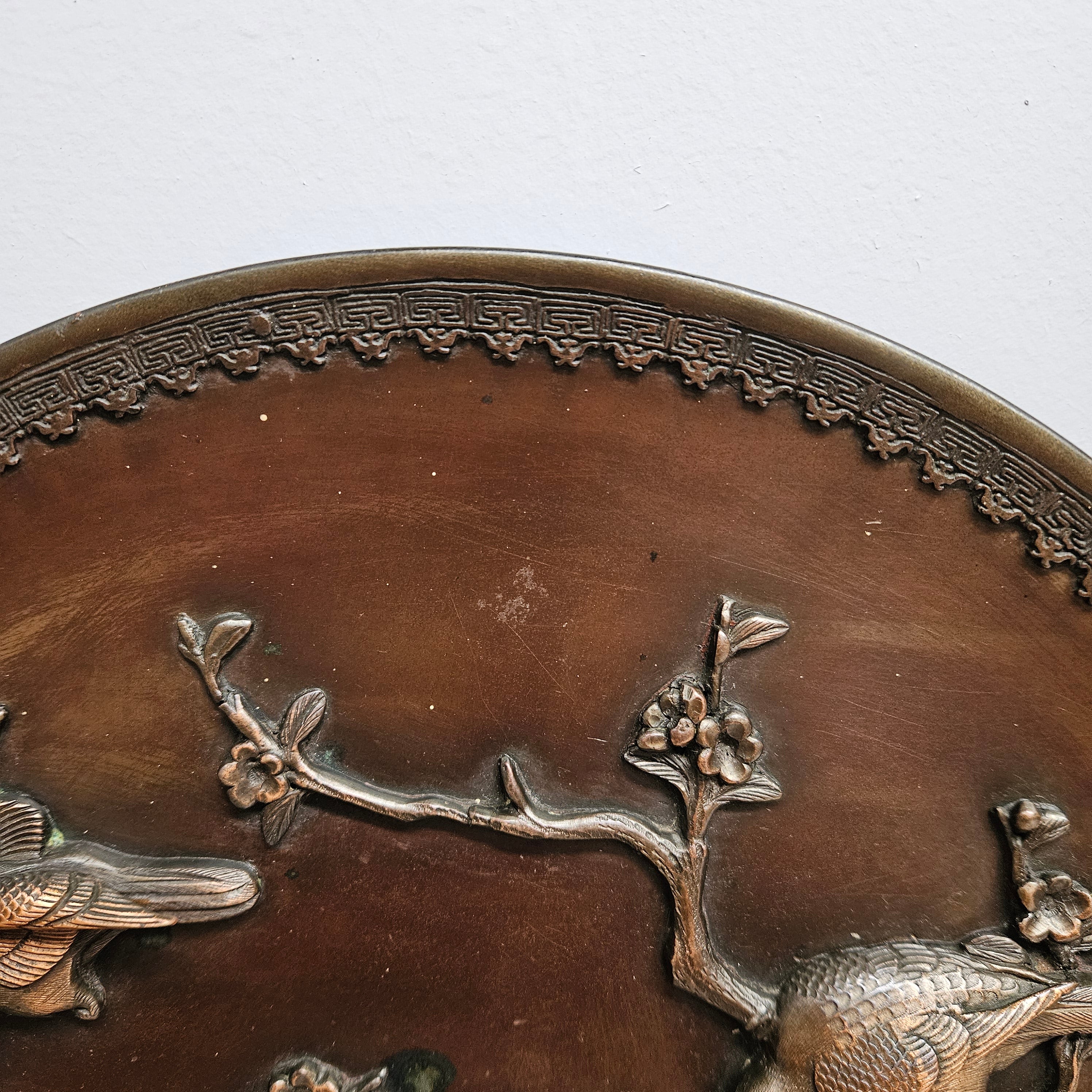 Antique Japanese Meiji Period Bronze Charger | Antique & Vintage | Moonee Ponds Antiques | Australia Wide Delivery