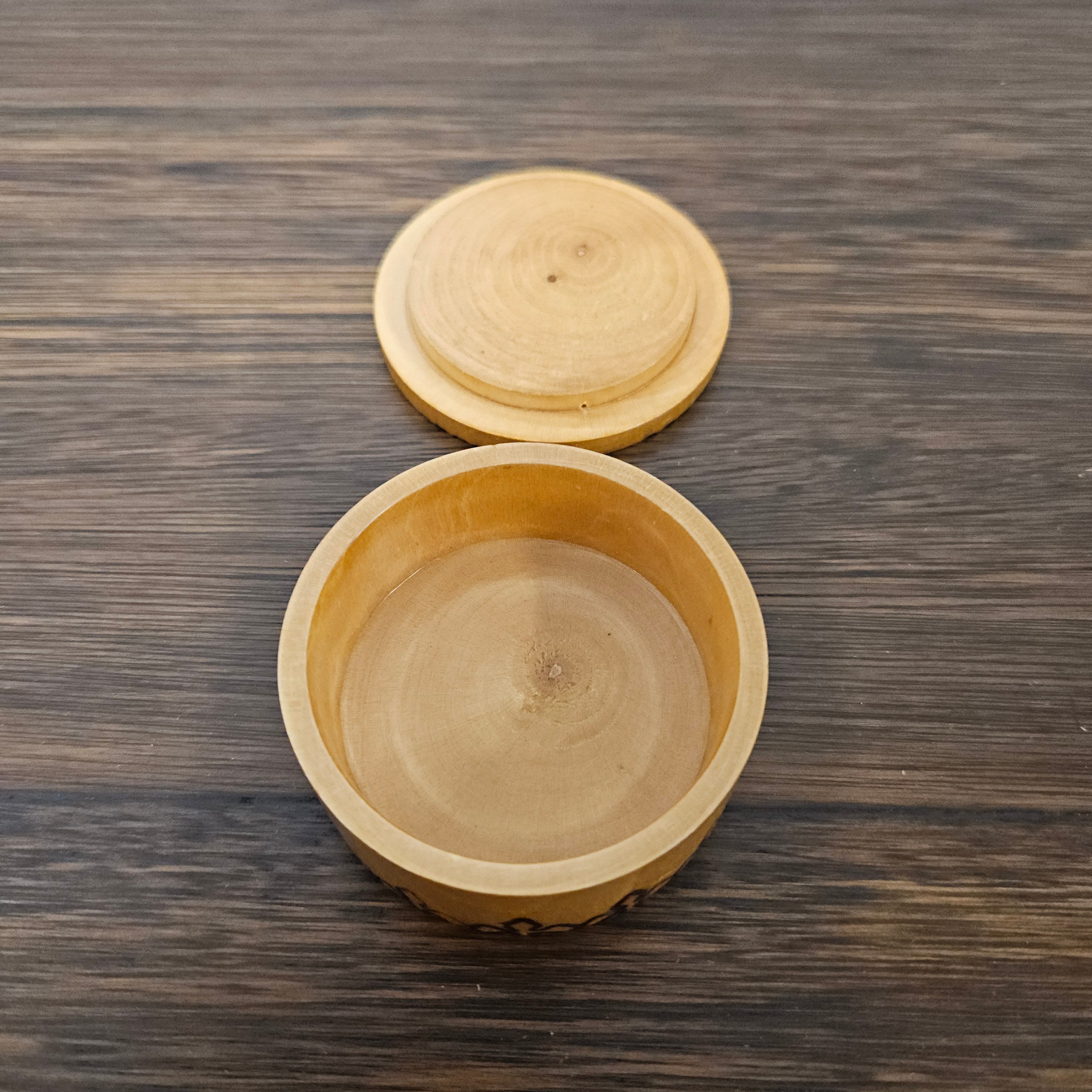 Poker Worked Trinket Box | Antique & Vintage | Moonee Ponds Antiques | Australia Wide Delivery
