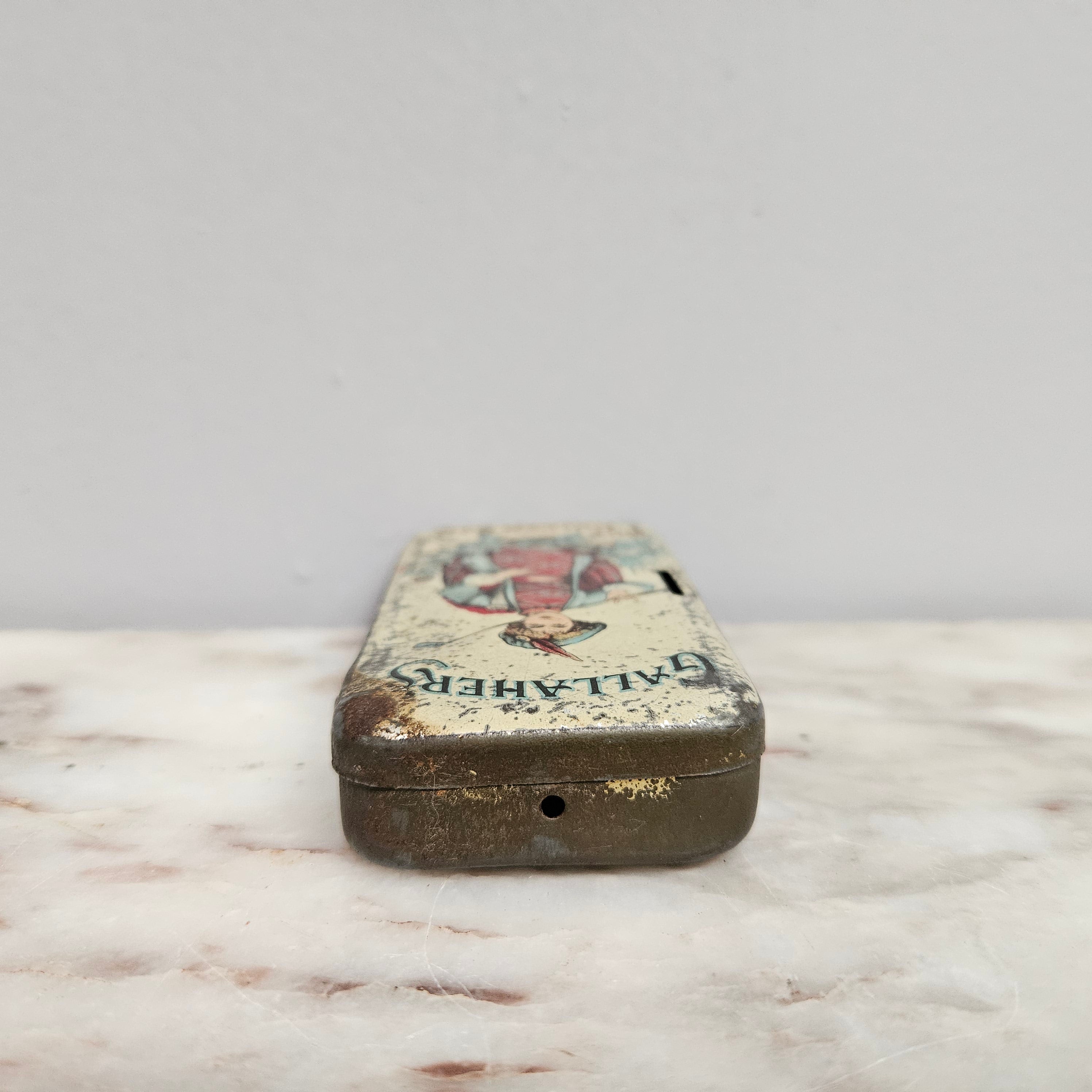 Gallahers Cut Golden Bar Tobacco Tin | Antique & Vintage | Moonee Ponds Antiques | Australia Wide Delivery