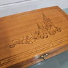Vintage Chinese Maple Jewellery Box With Hand Carvings | Antique & Vintage | Moonee Ponds Antiques | Australia Wide Delivery