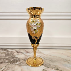 Vintage Glass Gilded Vase | Antique & Vintage | Moonee Ponds Antiques | Australia Wide Delivery
