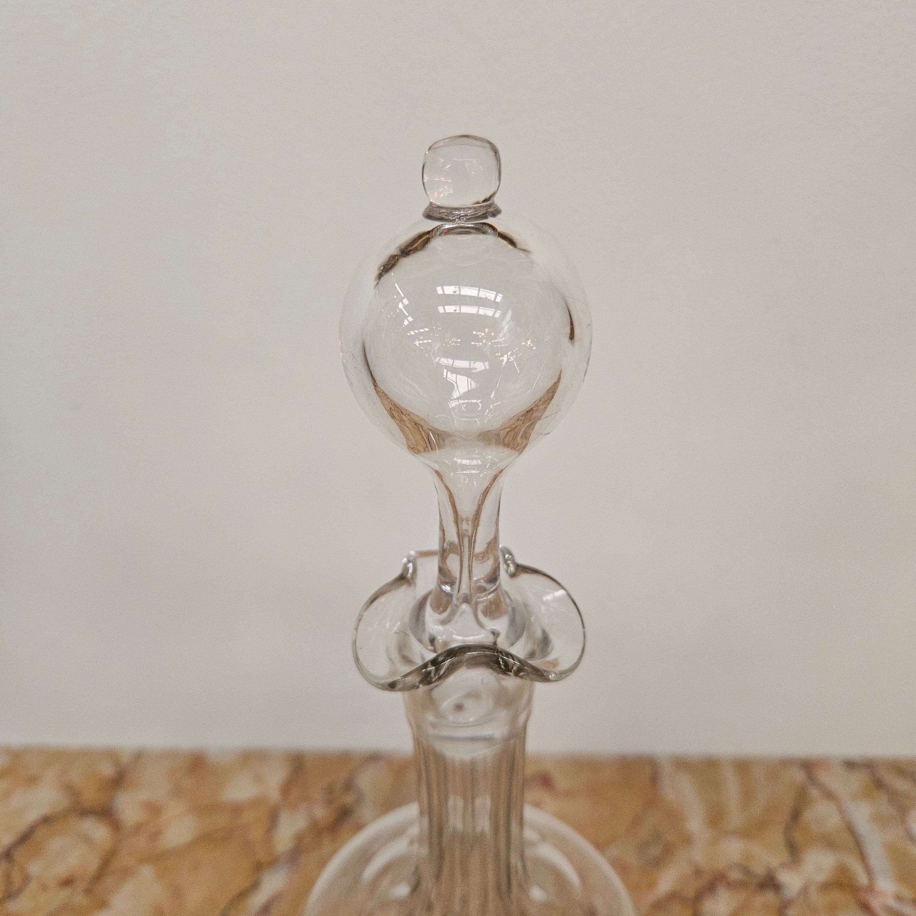 Crystal Glass Victorian Decanter | Antique & Vintage | Moonee Ponds Antiques | Australia Wide Delivery
