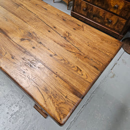 Stunning French Oak Monastery Dining Table