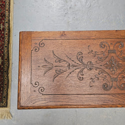 19th Century Nicely Carved French Oak Trunk | Antique & Vintage | Moonee Ponds Antiques | Australia Wide Delivery