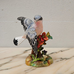 Crown Staffordshire Bird Figurine Signed J T Jones.