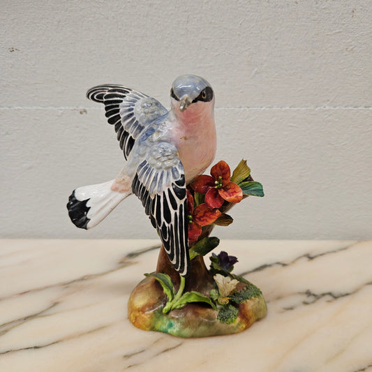 Crown Staffordshire Bird Figurine Signed J T Jones.