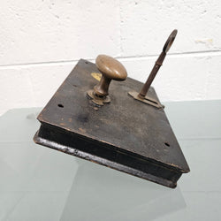 Antique Door Lock With Key | Antique & Vintage | Moonee Ponds Antiques | Australia Wide Delivery