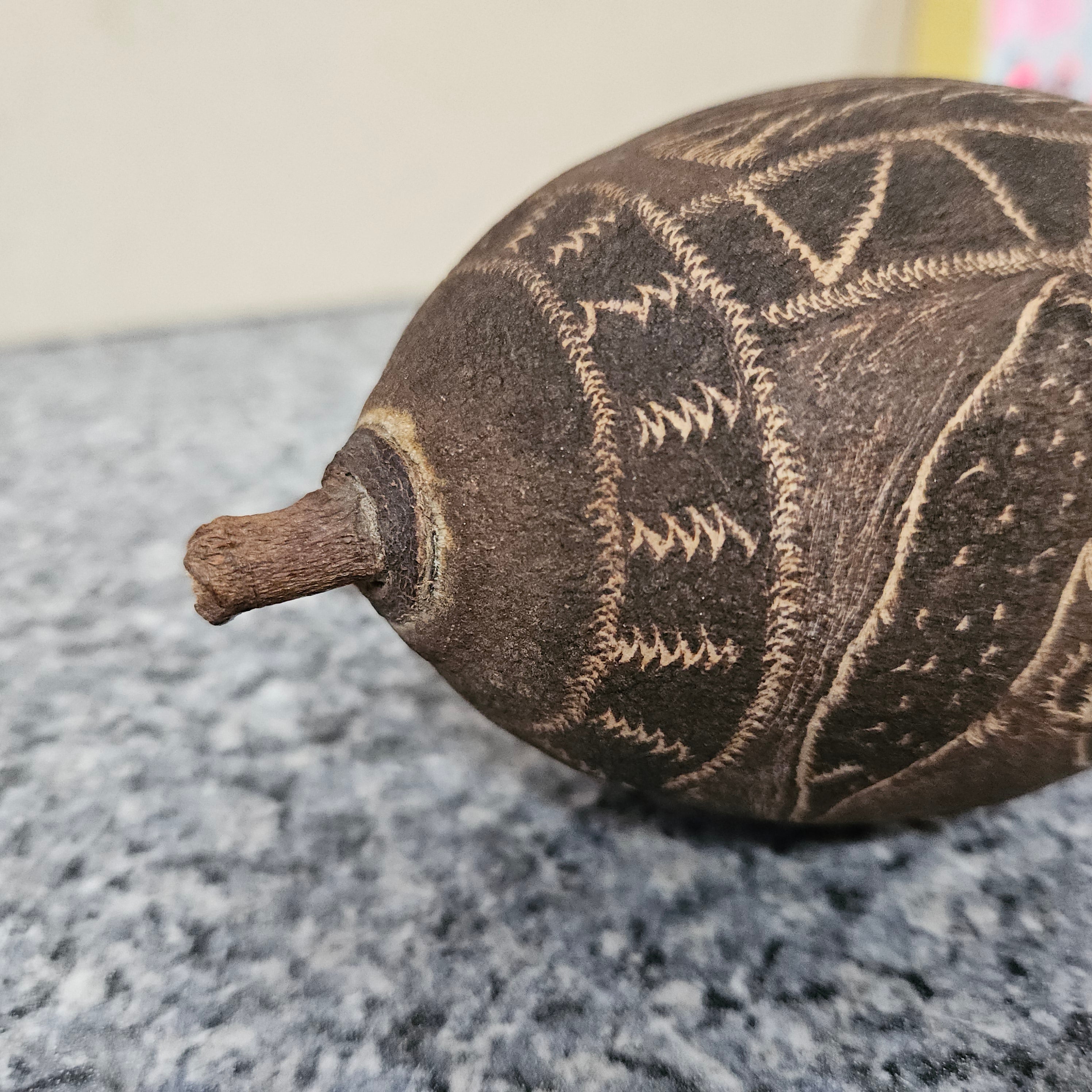 Australian Carved Boab-Treenut | Antique & Vintage | Moonee Ponds Antiques | Australia Wide Delivery