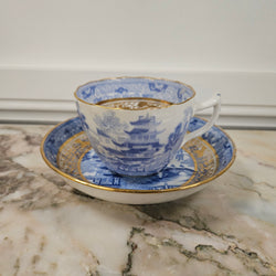 18th Century Worchester Cup & Saucer | Antique & Vintage | Moonee Ponds Antiques | Australia Wide Delivery