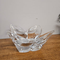Orrefors 'Lotus' Crystal Bowl | Antique & Vintage | Moonee Ponds Antiques | Australia Wide Delivery