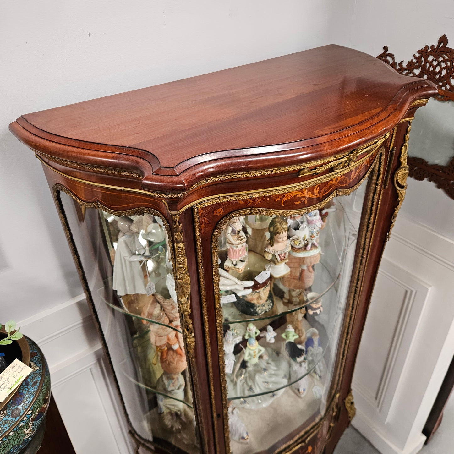 Louis 15th style 19th Century Vitrine