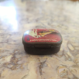 Vintage HMV Gramophone Needle Tin & Needles