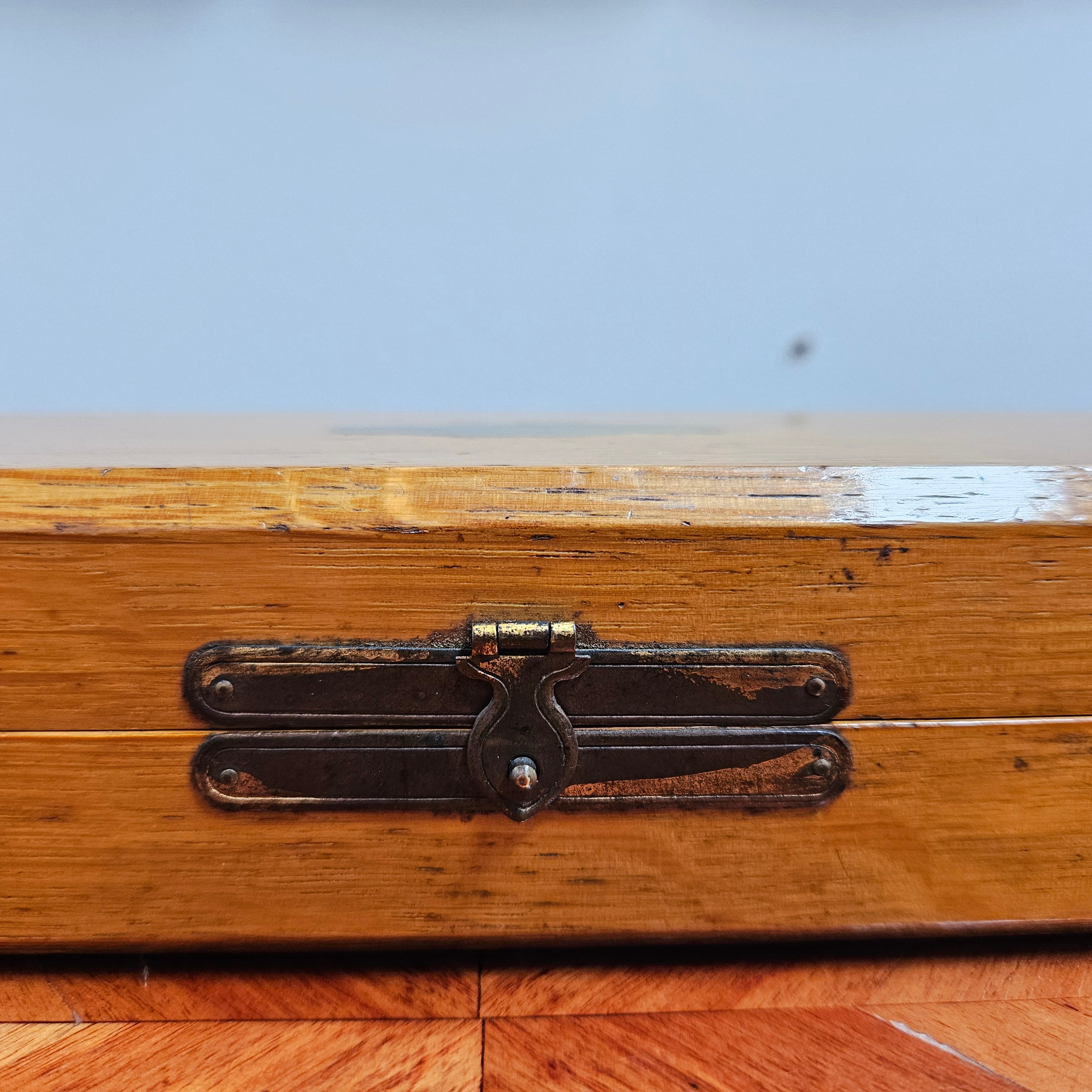 Edwardian Stoneware & Silver Plate Crumb Scoop In Original Box | Antique & Vintage | Moonee Ponds Antiques | Australia Wide Delivery
