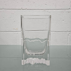 Ilttala Finland Tapio Wirkkala Clear Glass Vase | Antique & Vintage | Moonee Ponds Antiques | Australia Wide Delivery