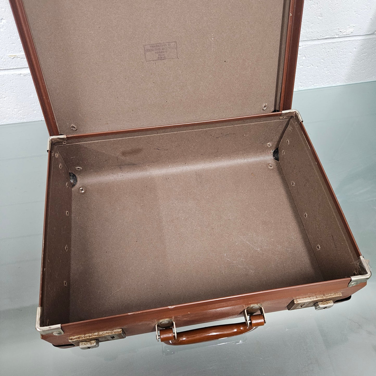 Vintage Australian Made Small Suitcase