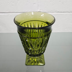 Vintage Green Glass Vase/Boblet | Antique & Vintage | Moonee Ponds Antiques | Australia Wide Delivery