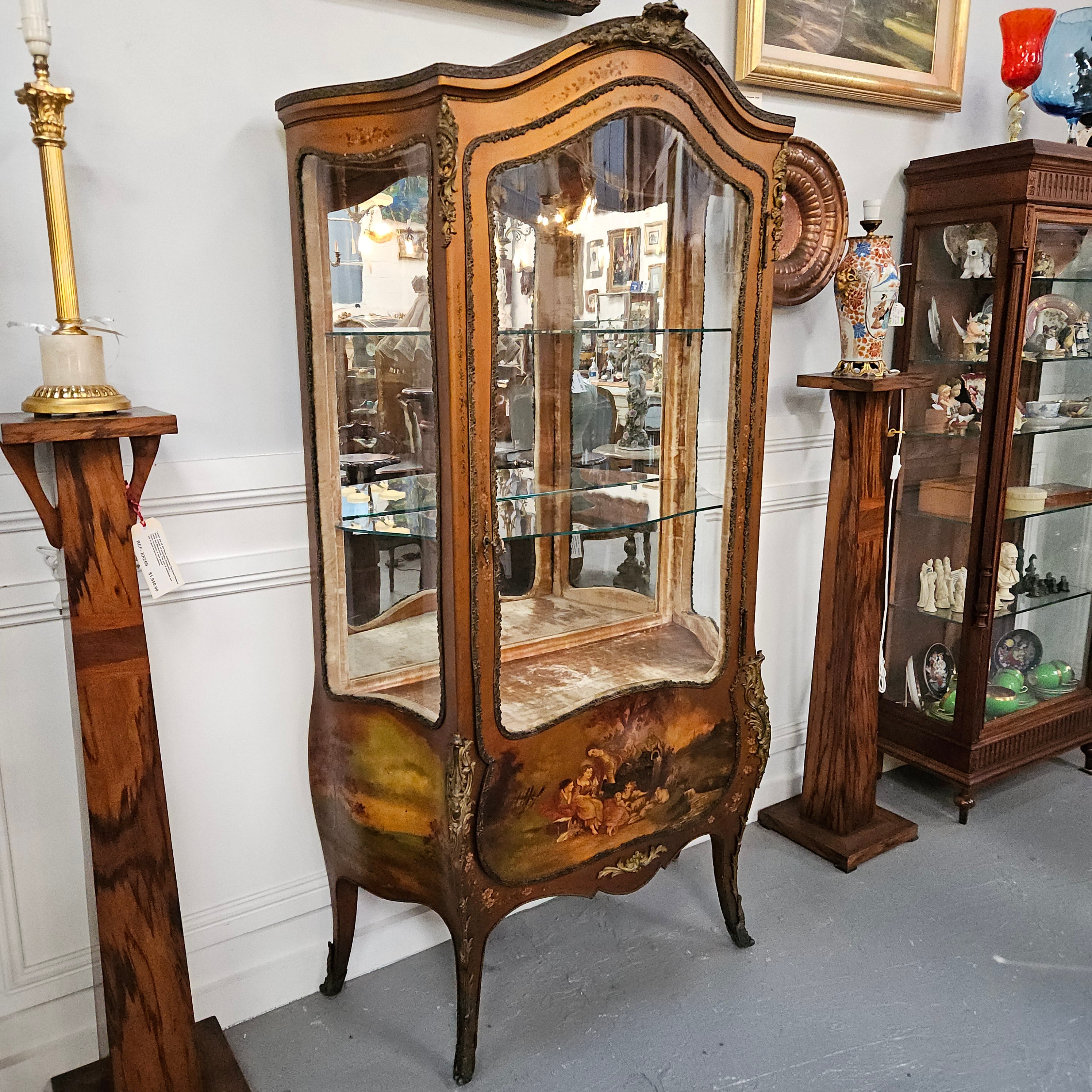 French Verni Martin Display Cabinet | Antique & Vintage | Moonee Ponds Antiques | Australia Wide Delivery