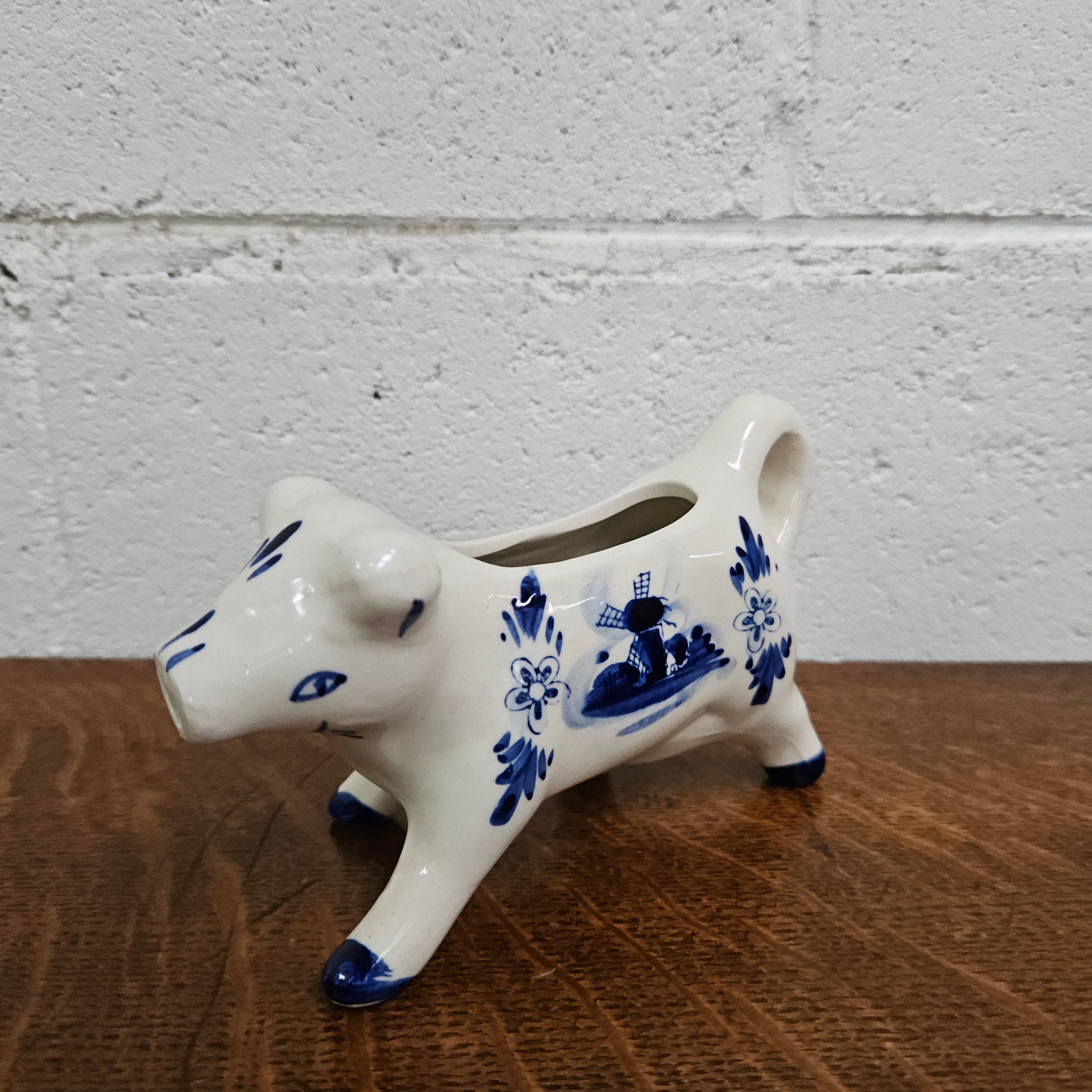 Delft Cow Milk Jug | Antique & Vintage | Moonee Ponds Antiques | Australia Wide