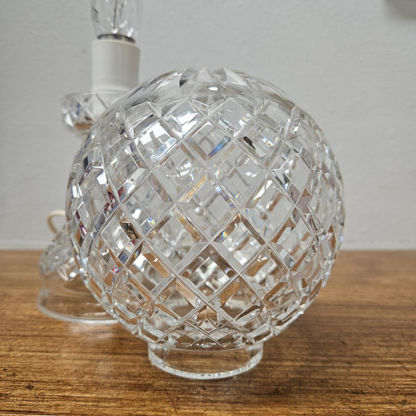 Vintage Crystal Bedroom Lamp