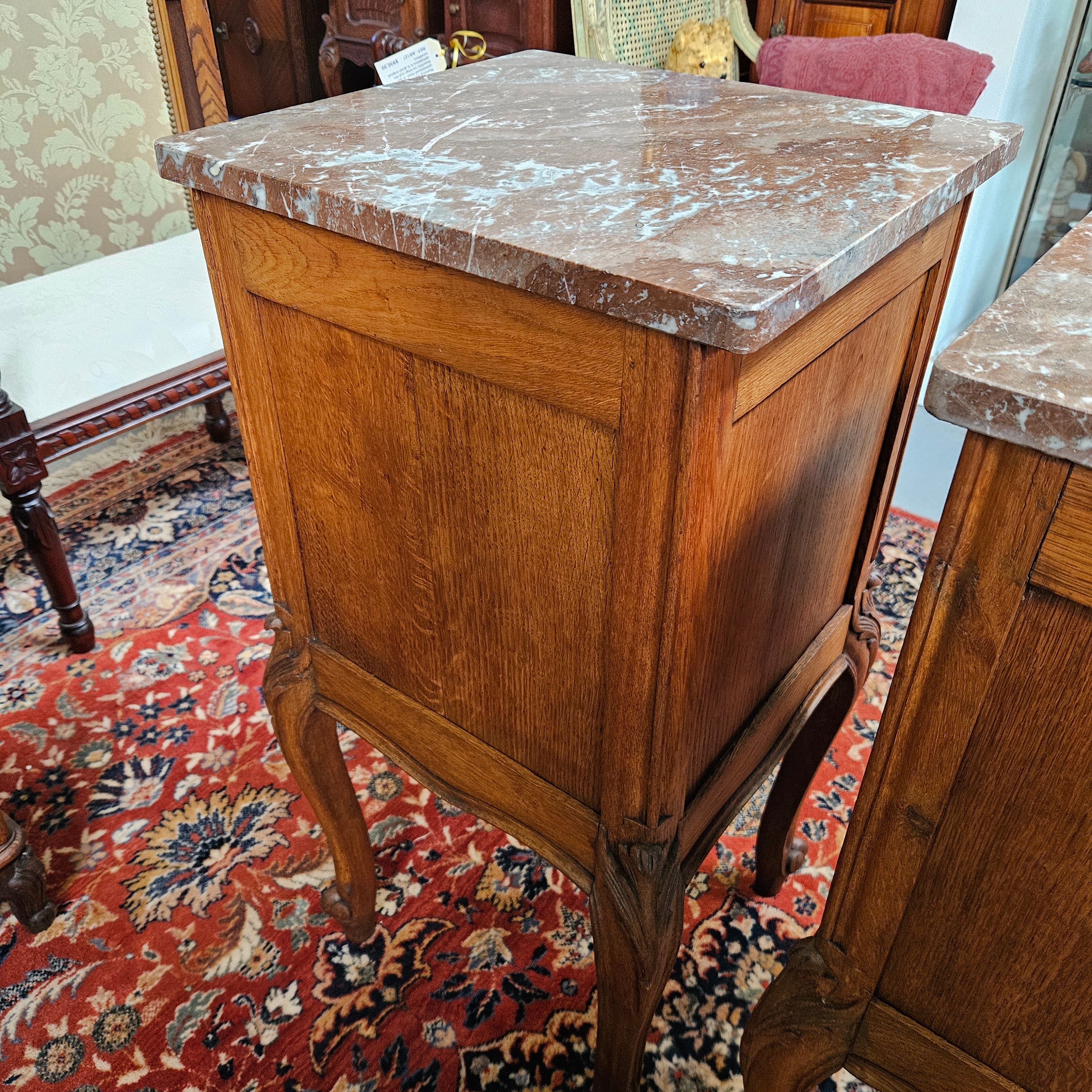 Pair of Louis XV Style Bedside Tables | Antique & Vintage | Moonee Ponds Antiques | Australia Wide