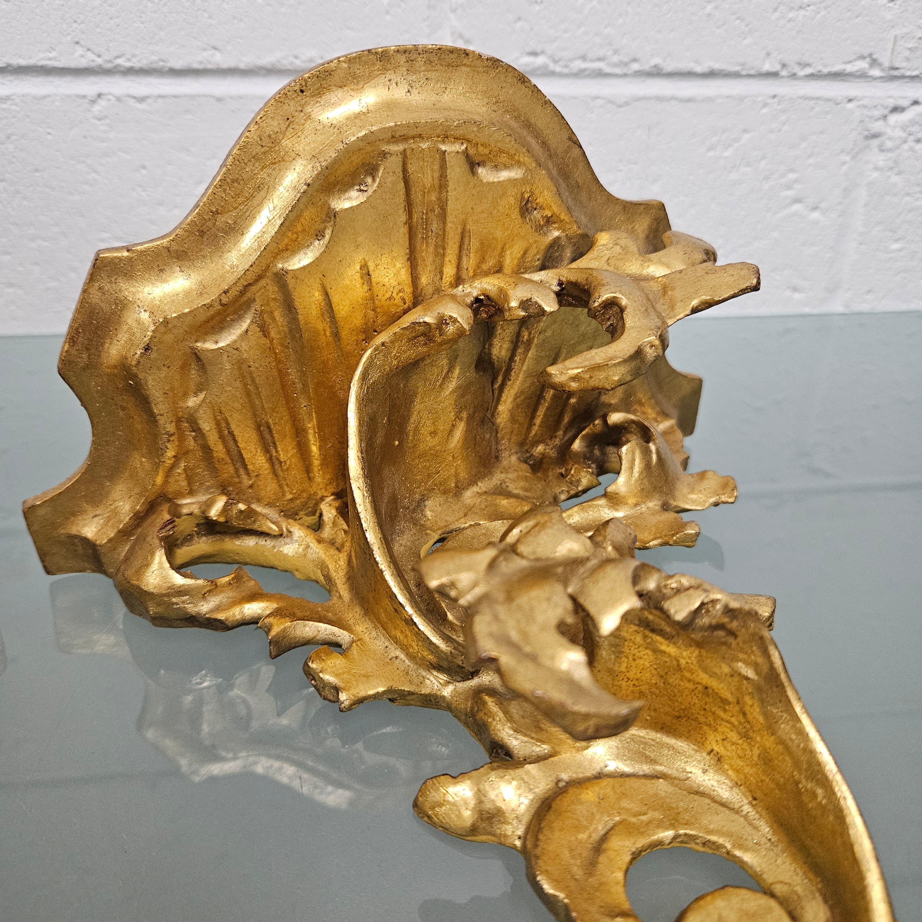 Pair Of Florentine Wall Shelf Brackets | Antique & Vintage | Moonee Ponds Antiques | Australia Wide Delivery