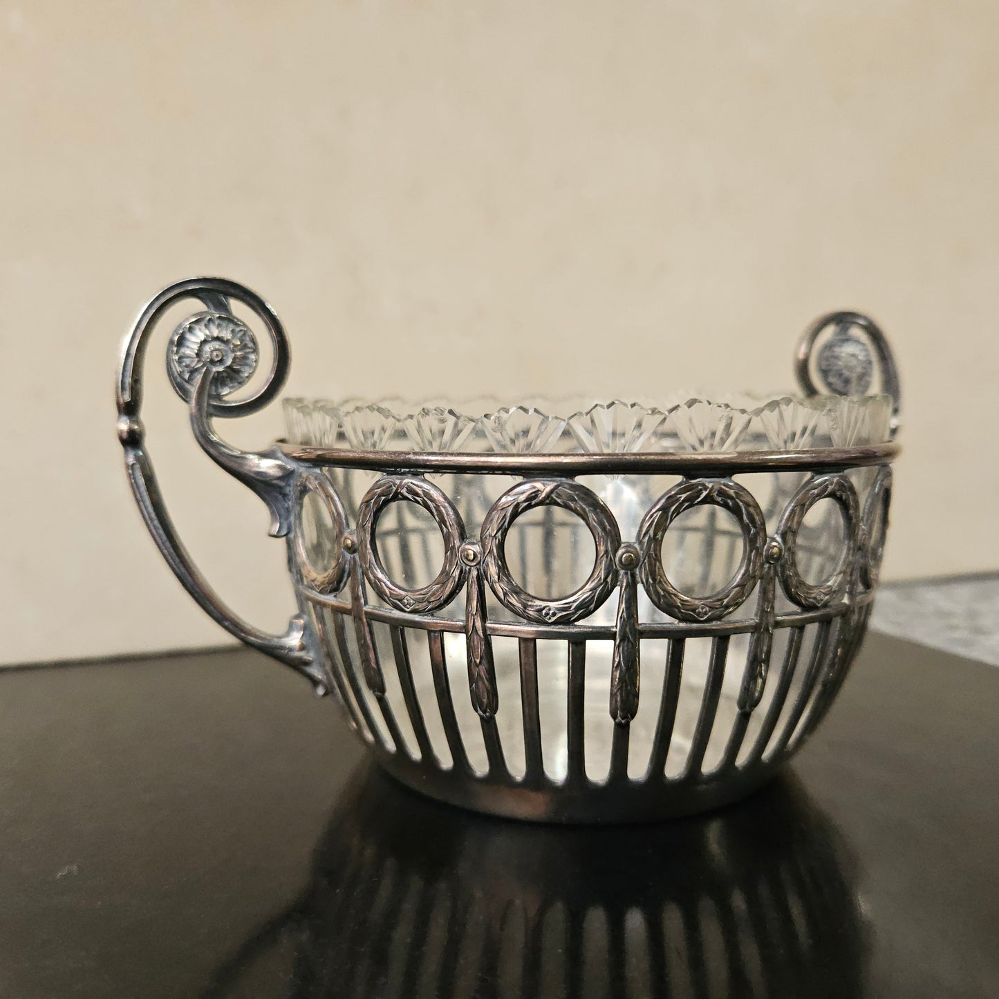 WMF Silver & Glass Lined Bowl