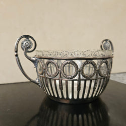 WMF Silver & Glass Lined Bowl | Antique & Vintage | Moonee Ponds Antiques | Australia Wide Delivery