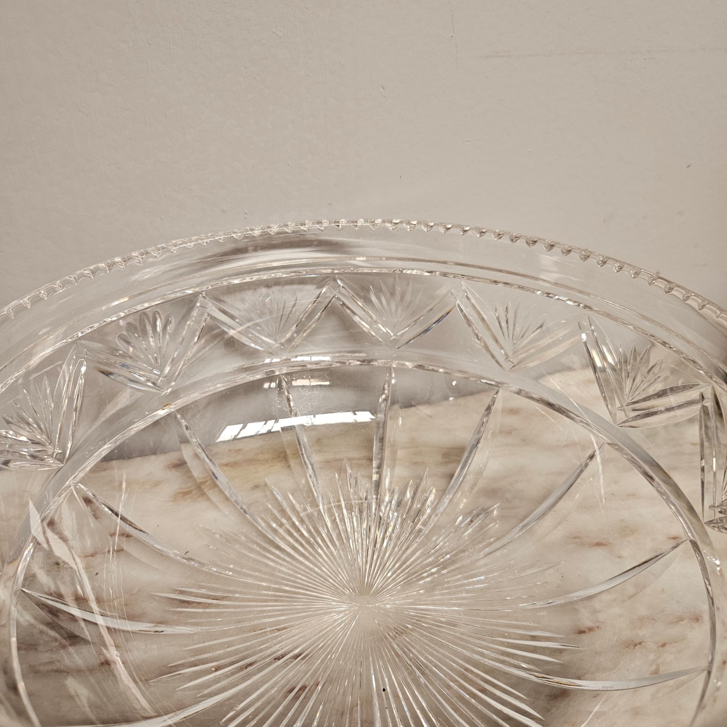 Antique Stuart Crystal Bowl