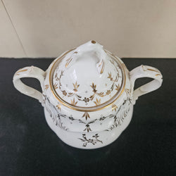 Early Victorian Coalport Sucrier | Antique & Vintage | Moonee Ponds Antiques | Australia Wide Delivery