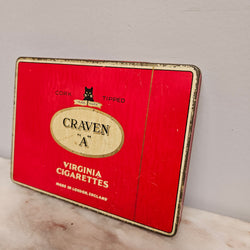 Vintage Craven "A" Tin | Antique & Vintage | Moonee Ponds Antiques | Australia Wide Delivery