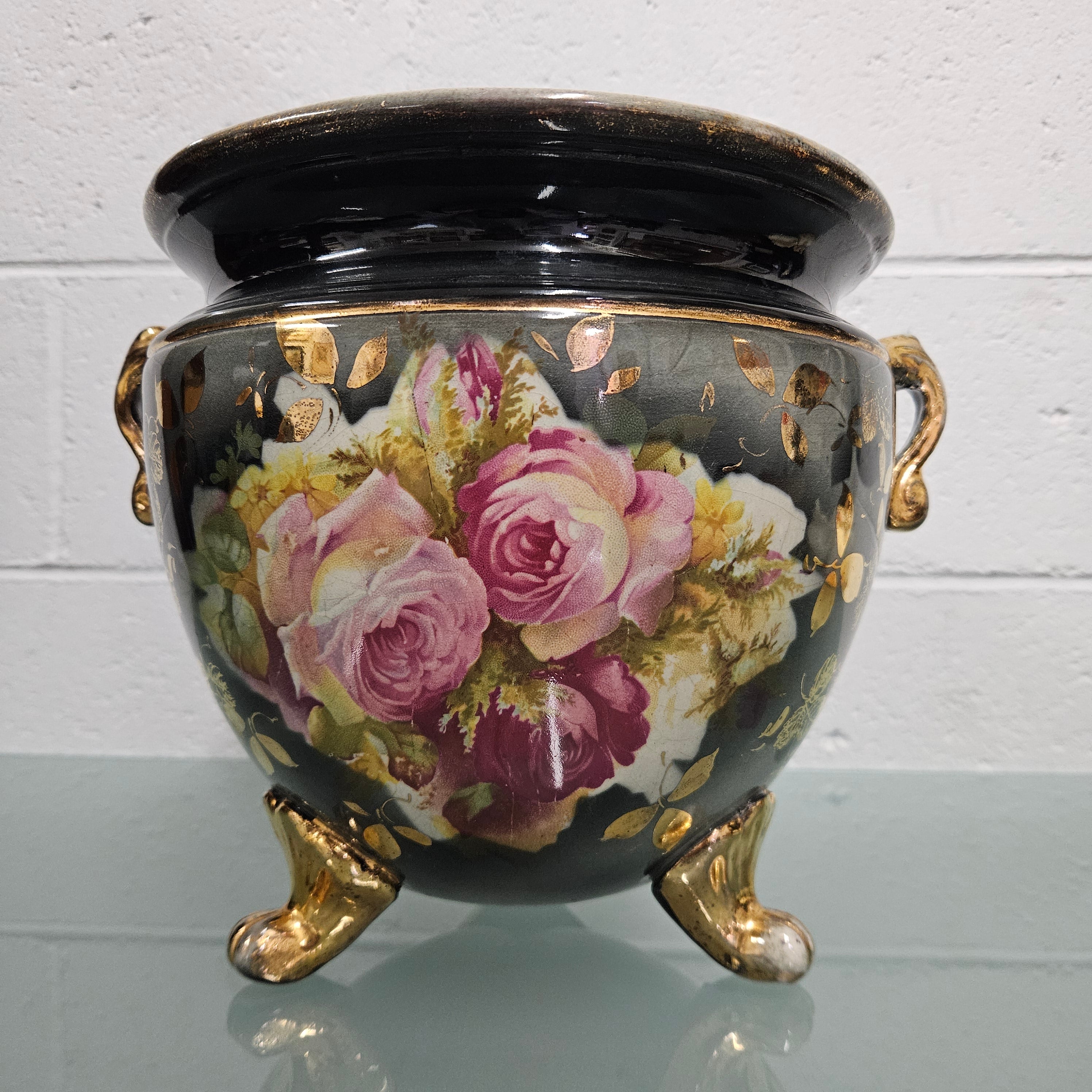 Edwardian Floral Jardinière | Antique & Vintage | Moonee Ponds Antiques | Australia Wide Delivery