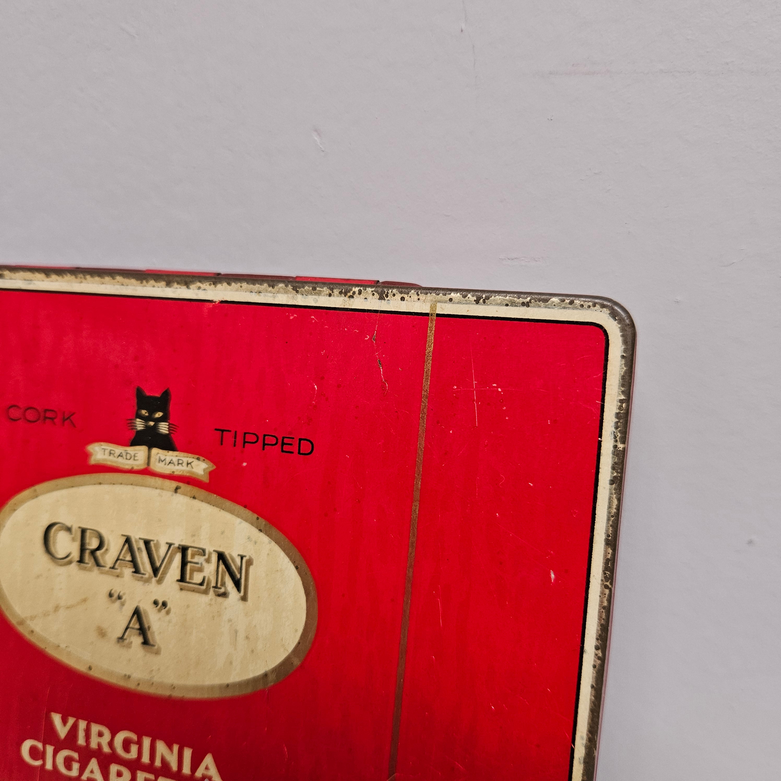 Vintage Craven "A" Tin | Antique & Vintage | Moonee Ponds Antiques | Australia Wide Delivery