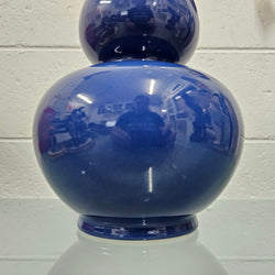 Chinese Sacrificial Blue Vase "Qianlong" Marked | Antique & Vintage | Moonee Ponds Antiques | Australia Wide Delivery