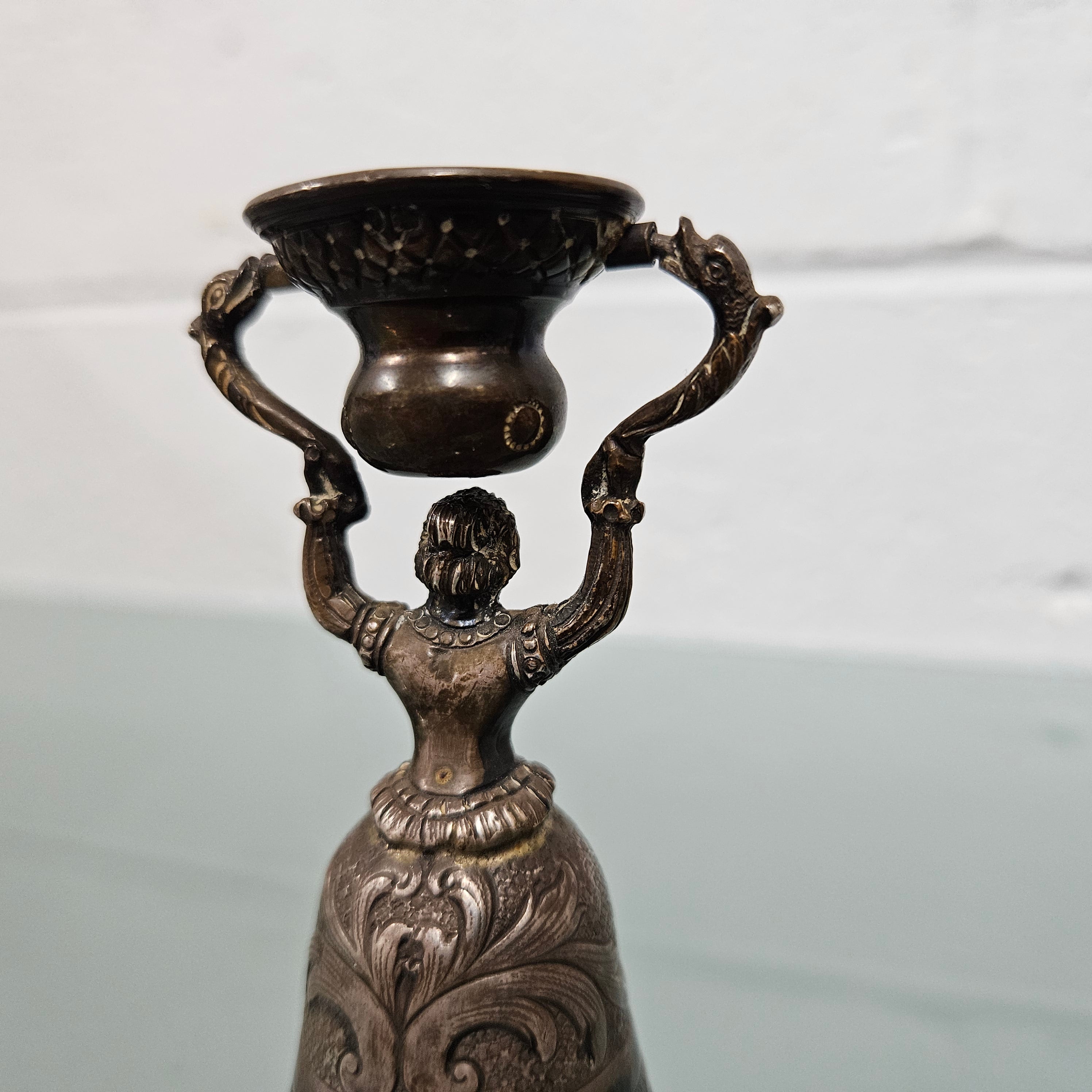 19th Century Silver Wager/ Wedding Cup In the 16th Century Style | Antique & Vintage | Moonee Ponds Antiques | Australia Wide Delivery